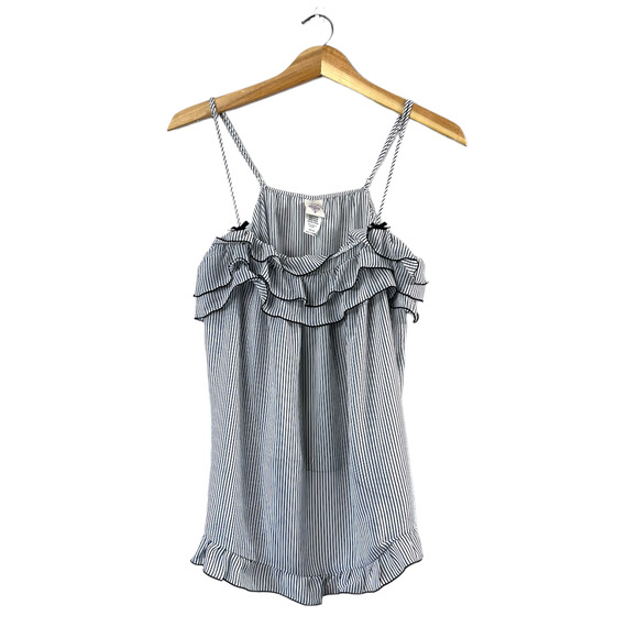 Women's Striped In Bloom Tank Top M - Picture 1 of 5